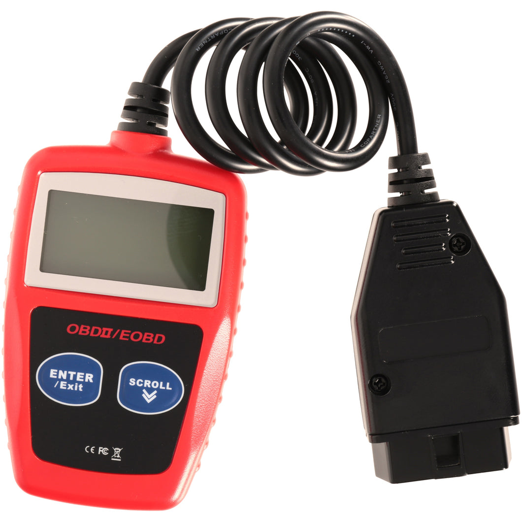 Hyper Tough OBDII CAN Diagnostic Code Reader, Red
